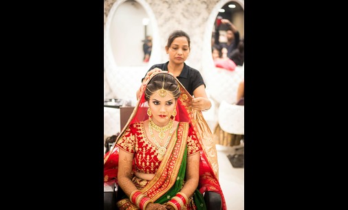 affordable makeup Pokhara Aastha Beauty Parlour