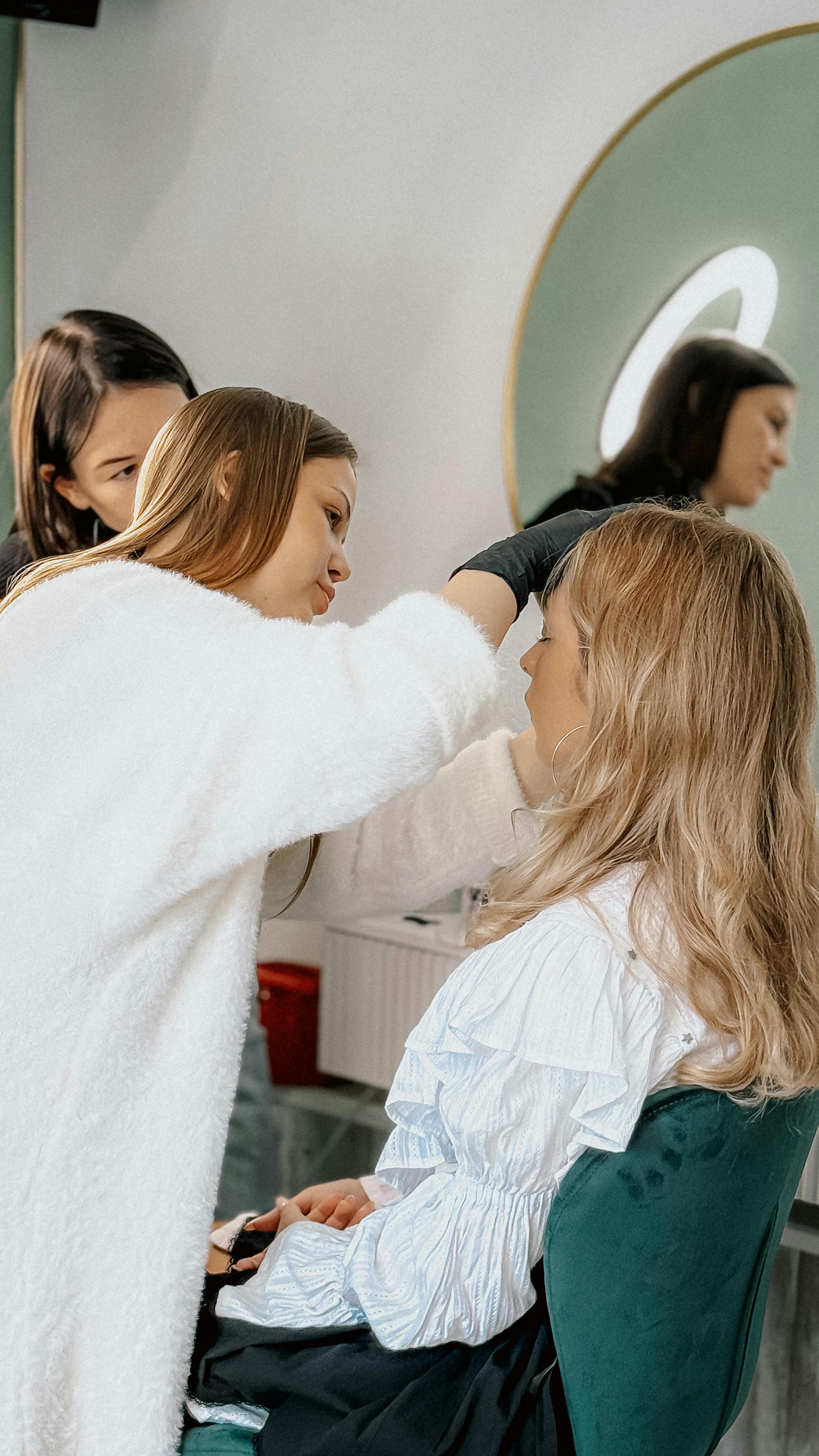 Hair spa treatment in Pokhara at Aastha Beauty Lounge Chorepatan